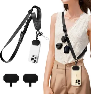Adjustable Crossbody Phone Lanyard: Universal Crossbody Phone Strap Adjustable Cell Phone Lanyard for