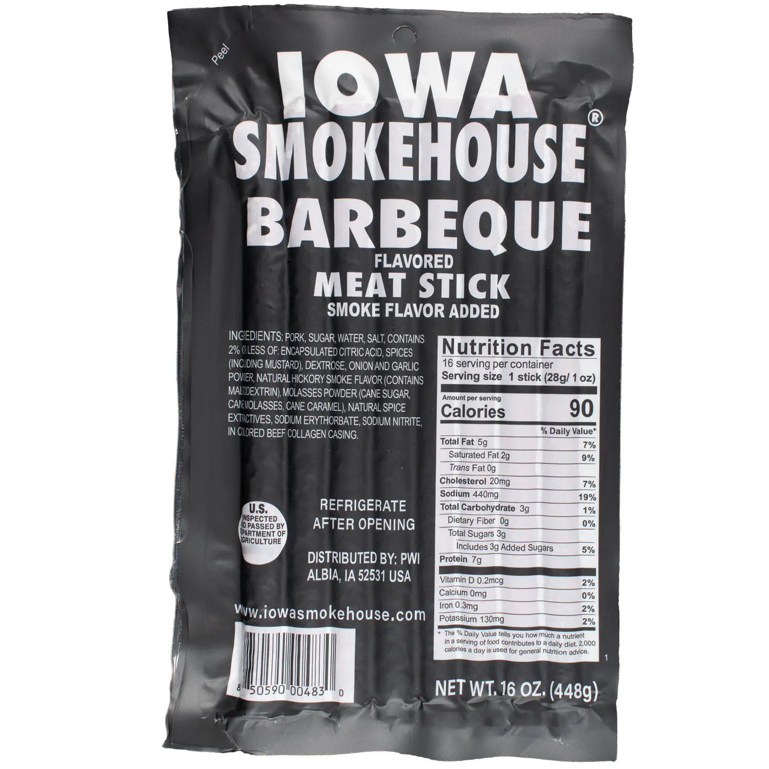 16 oz Meat Sticks BBQ