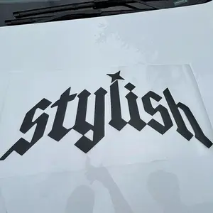 Stylish “Crew” Banner Waterproof Vinyl Decal