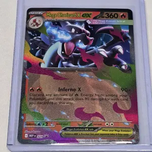 Mega Charizard X EX MEP 029 Promo Raw Card