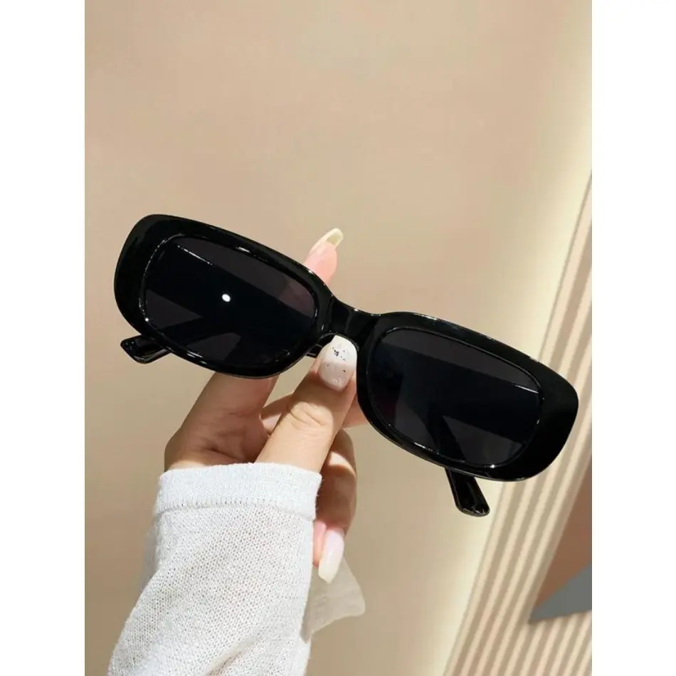 Square Sunglasses for Women & Men, Modern Trendy Lightweight Plastic Frame for Outdoor Sports & Travel, Modern Trendy Sunglasses, One-Size