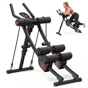 Adjustable Dual Track Trainer – Foldable Home Equipment with 440LBS Capacity
