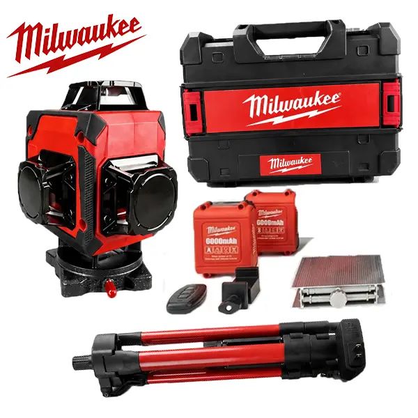 Milwaukee 4D 16-Line Green Laser Level Tool, 360-Degree Self-Leveling Alignment for Home Projects, DIY Repairs, Indoor Renovation impact