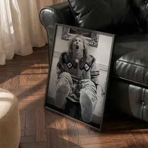 Dumb and Dumber Toilet scene Jeff Daniels in Dumb and Dumber 1994 Funny Humor Wall Art Decor Poster
