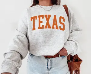 Texas Vintage Crewneck Sweatshirt, College Football Trendy Retro Throwback Shirt, UT Gift Game Day Sweatshirts Texas College Student Gifts