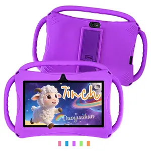 7-inch Android 12 Student Learning Tablet, Student Tablets, 5G Wi-Fi + 32GB Memory, Parental Control + Anti-Fall Case, High-Definition Display, Dual Cameras, iWawa and Other Applications, Holiday Gift