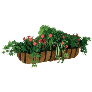 Gardman Usa 36in. Forge Wall Trough Planter