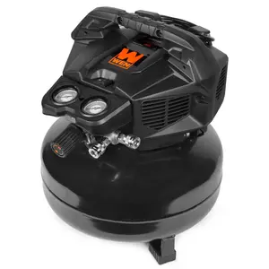 WEN AP6092 6-Gallon Oil-Free Pancake Style Air Compressor