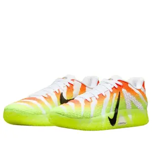 Nike Ja 3 Morant Snowed In EP Christmas Limited Edition Basketball Shoes for Men White Yellow Orange Festive Aesthetics Enhanced Traction Lightweight Construction