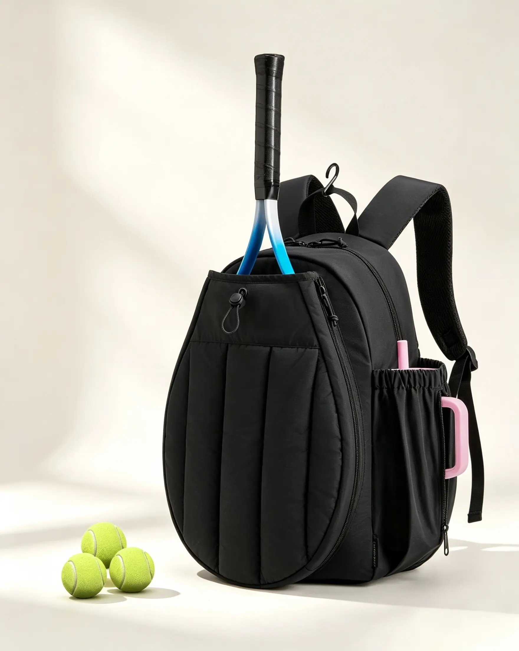 Unisex Large-Capacity Outdoor Sports Backpack - Waterproof Cloth Tennis/Badminton Racket Bag for Men and Women sohochic