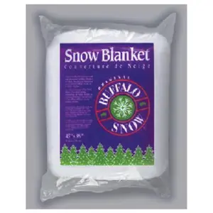 212 MAIN CK2916 Fire Retardant Buffalo Batt & Felt Blanket, 45x99 in. Large Size All Season Blanket for Home & Festive Use