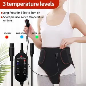Heated heating triangle pants, three-level adjustable temperature, timed, suitable for relieving menstrual and postpartum abdominal and back discomfort in women