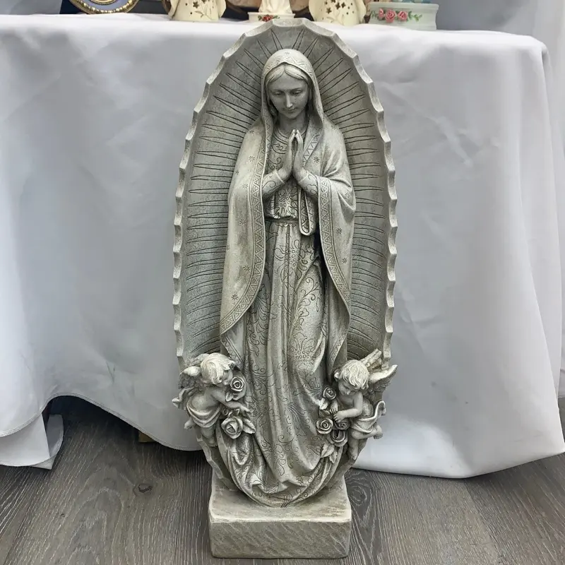 Virgen de Guadalupe para Jardin 24”