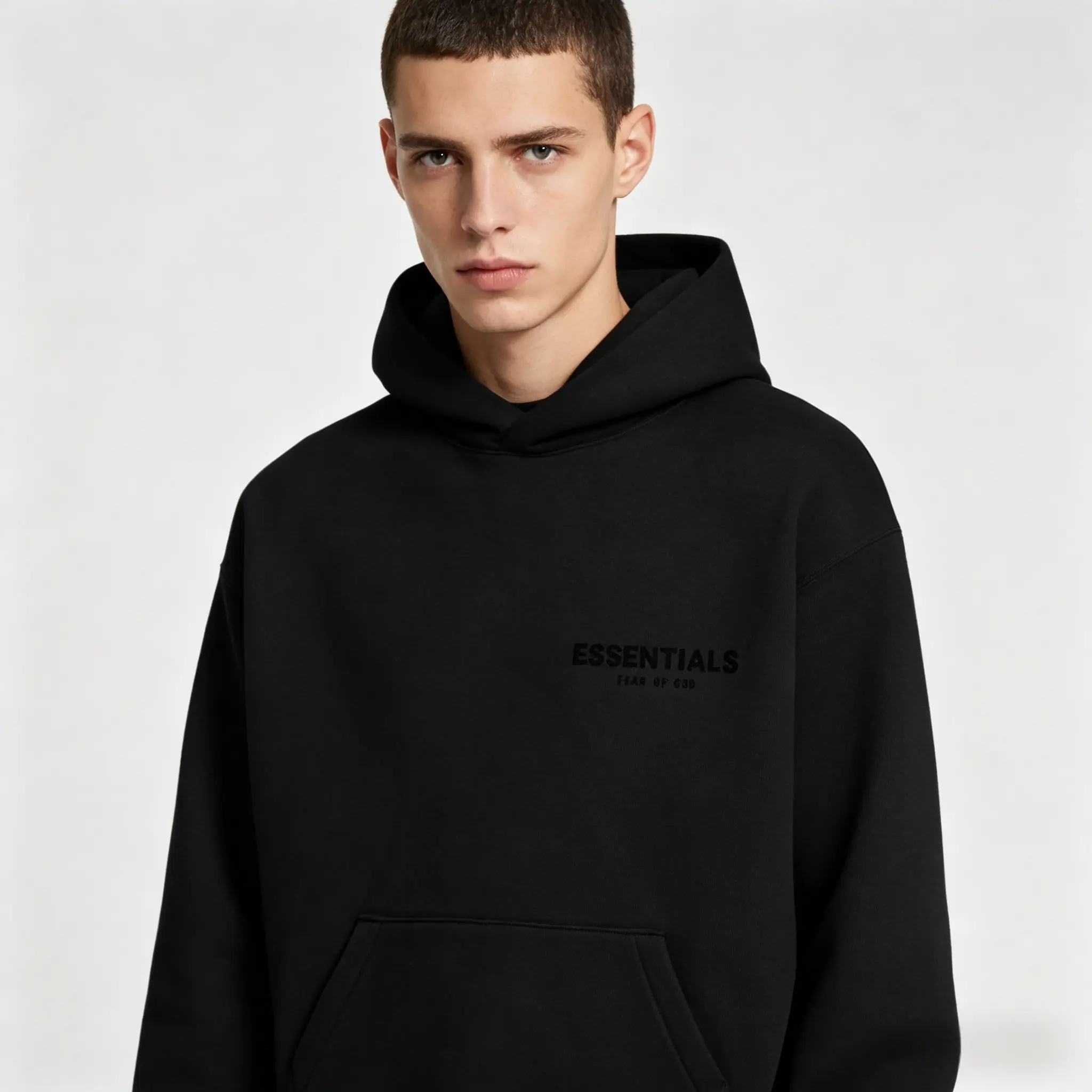 Fear of God Essentials SS22 Stretch Limo Hoodie for Menswear - Bold Limo Style with Stretch Design for Contemporary Fashion