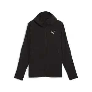 PUMA Mens Seasons Softshell Jacket Athletic Outerwear Casual - Black