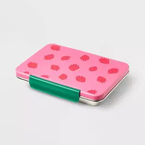 Stainless Steel Bento Box Color Strawberry