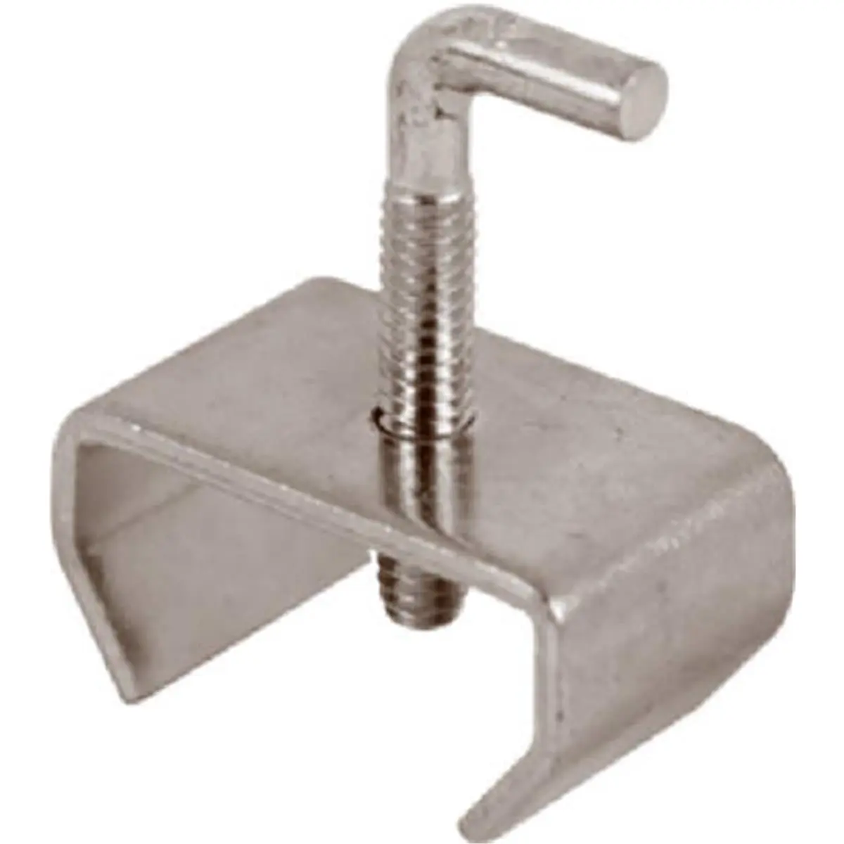 KEEN Hardware Heavy-Duty Steel Bed Frame Rail Clamps, 2-Pack Heavy-Gauge Fasteners, 0.22 lbs, 3.5 x 3.5 x 0.22 in, Fits Most Standard Frames, Used To Hold Steel Bed Frame