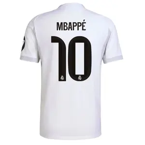2526 Away Home Short Long sleeved jersey No. 10 Mbappé soccer Jersey