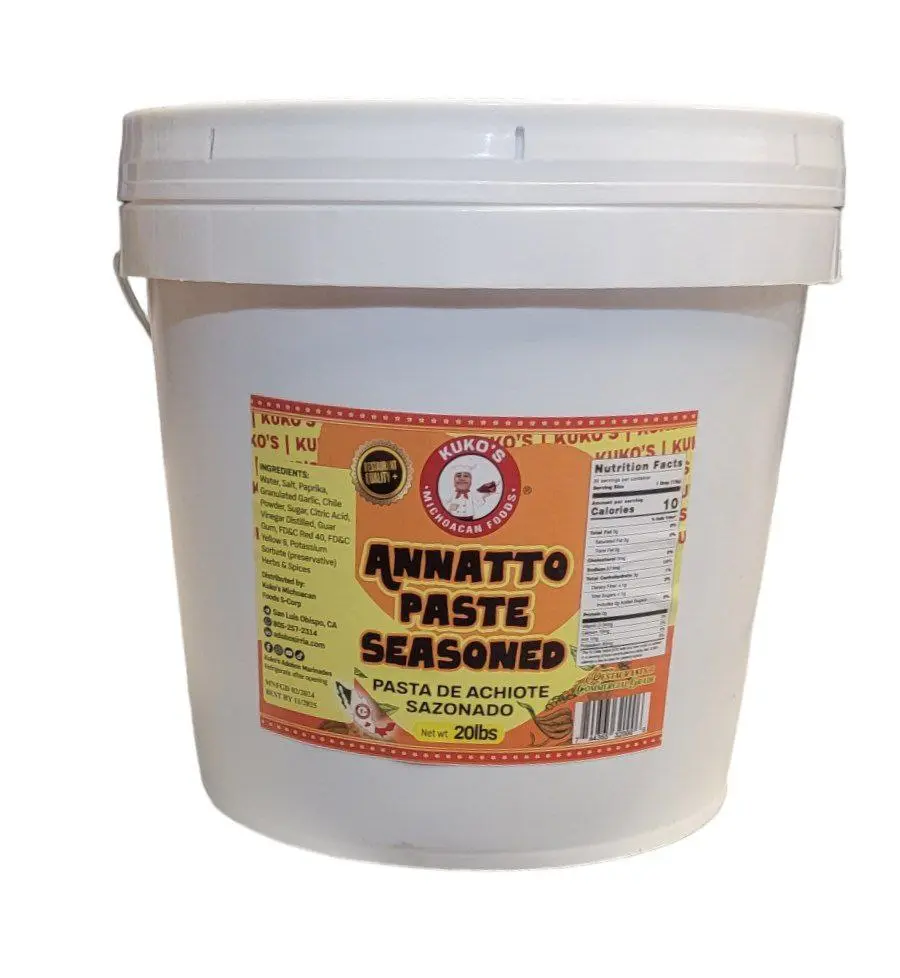 ACHIOTE ANNATTO Concentrated ADOBO Marinade paste cooking sauce Restaurant quality Food service ready & home use kitchen stove