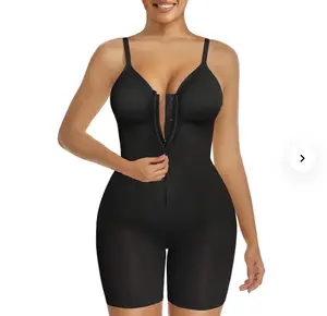 Shapewear for Women Tummy Control Bodysuits Zip-Up Comfort Ultra Stretch Fabric Customizable Fit Breathable Mesh Design Comfortable Fit