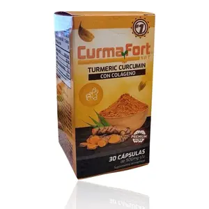 CurmaFort Nat Turmeric Curcumin with Collagen Organic triple complex Healthcare Natural Vitamin Dietary oil oregano