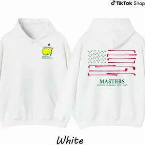 [SALE OFF 50%] Masters Augusta National Golf Club Hoodie For Men For Women, American Flag Graphic Pullover, Golf Unisex Sportswear Gift 0L5