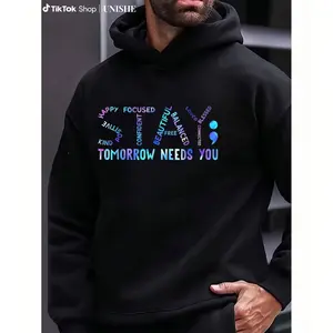 ToolHeaven Suicide Prevention Awareness Hoodie - Stay, Hope, Strong, Brave Multicolor