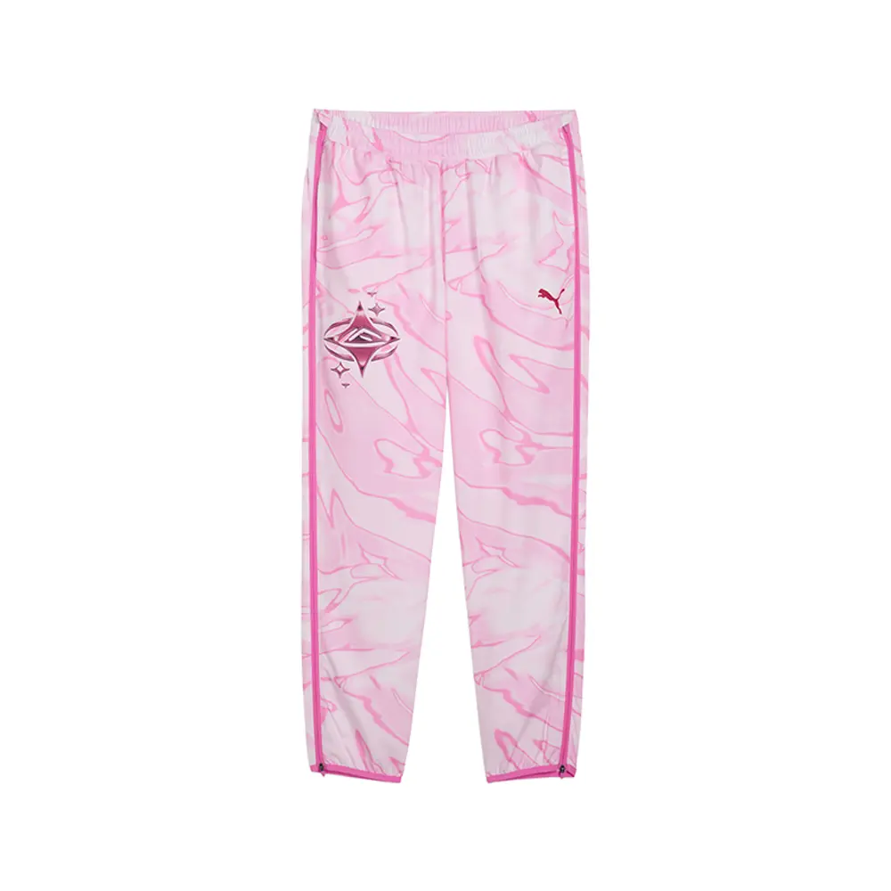 PUMA Mens Lafrancé Pink Heem Pants Casual - Pink