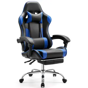 Ergonomic Gaming Chair for Video Game Enthusiasts, Indoor Furniture for Home Gaming Setup