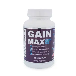 GAIN MAX Balance PM Nighttime Support Formula with Magnesium Valerian Passionflower & Chamomile 60 Capsules Non-Habit Forming Sleep Supplement