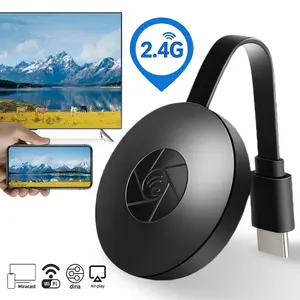 HDMI Screen Mirroring Dongle,2.4G WiFi Wireless HDMI Display Adapter,Wireless Transmitter Receiver Syncs Phone Tablet Laptop Video Image Audio to TV Monitor Projector for Home Theater Office Streaming, Digital Products, Devices