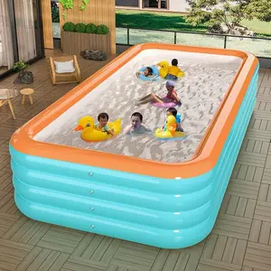 Inflatable Swimming Pool for Home Use, Portable Water Play Pool, Ideal for Backyard Fun, Easy Setup and Storage, Perfect for Kids and Adults