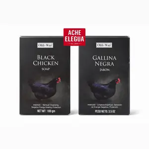 Spiritual Soap Black Chicken by Pastor Davis - Cleanser for Good Luck Protection Love & Bad Energy Clearing - Traditional Ingredients for Esotericism