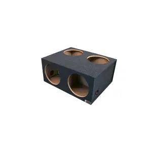 12 in Four Hole : 2 Front : 2 Top Sealed Subwoofer Enclosure Precision CNC-Cut, Premium MDF Construction. Proudly USA Made.