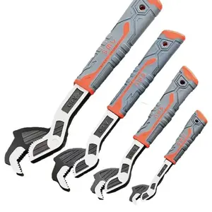 [Upgraded Version]6-8-10-12 Inch Multi-model Pipe Flexible Wrench,Self-locking Pipe Wrench,Universal Wrench Tool for Car Bicycle Plumbing Repairs,Maintenance Tool for Valves Pipes Installation, Heavy Duty Combination Wrench,Multifunctional Wrench Set.
