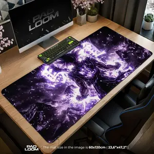 Gokuu Mouse Pad - Shadow Instinct Anime Desk Mat, Desk Mat, PC Accessories.