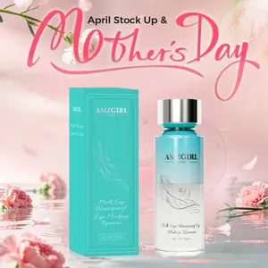 AMZGIRL 2in1 Eye Makeup Remover Water&Oil Cosmetic Lash Remover