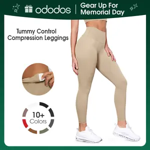 ODODOS Women's ODLIFT Compression Leggings, 25"/28" High-Waist Sports Bottoms for Yoga Workouts summerwins