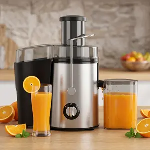 High-speed centrifugal juicer, 22,000 RPM, featuring a 3-inch feed inlet, a 17-ounce juice cup, an 800W motor, easy cleaning and detachable parts, three speed settings, extractor for fruits and vegetables, great for Christmas supplies and gifts. tiktoksho