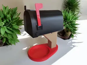 3D Printed Desk Organizer Mini Mailbox with Customizable Lettering & Bottom Tray for Classrooms and Desks Ideal Teacher Gift