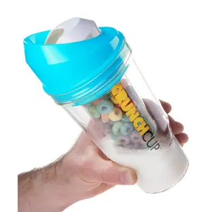- Portable Cereal and Milk Tumbler for Breakfast on the Go