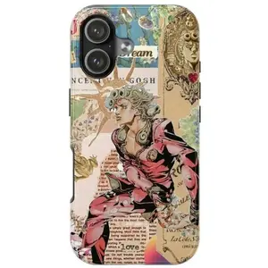 JoJo's Bizarre Adventure anime phone case, compatible with iPhone