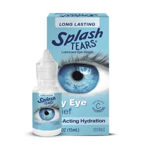 LONG LASTING SPLASH TEARS EYE DROPS(15ML)- EYE TREATMENT- REDNESS- DRYNESS