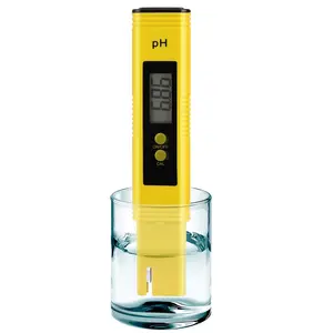 High Precision Digital Ph Meter with 0.01 Accuracy, Low Power Chip and 3 Calibration Powders for Water Quality Testing, Water Quality Tester, Ideal for Home, Aquaponics, Aquarium and Swimming Pool