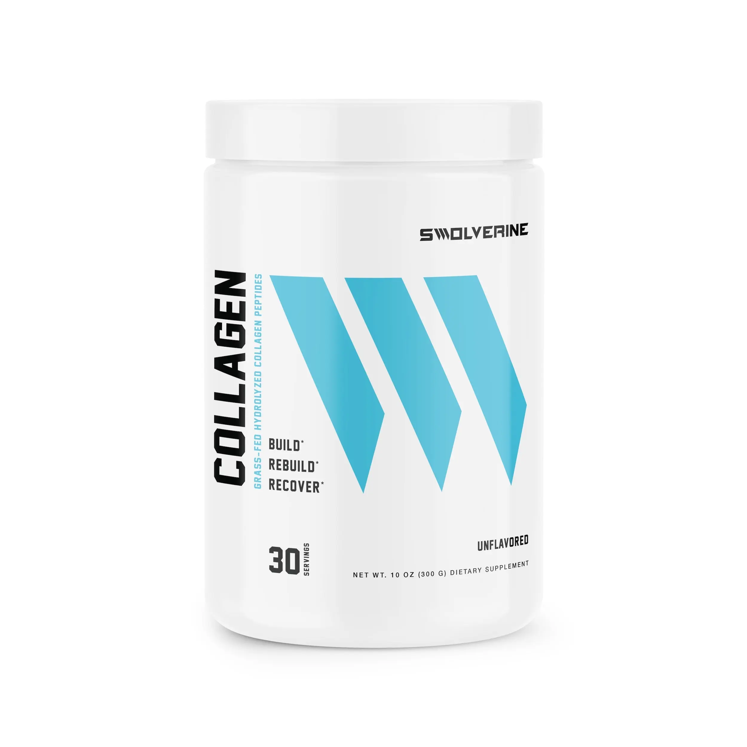 Collagen Protein Powder | Pure Grass-Fed Hydrolyzed Collagen Peptides for Joint Health, Bone Health, Skin Health, and Athletic Performance - Unflavored - 30 Servings