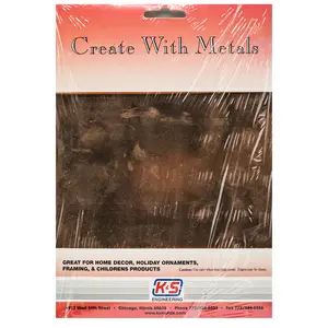 Copper Sheet: 0.016" Thick x 8" Wide x 10" Long (1 Piece)