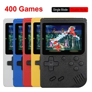 A portable video game console with 400 classic games and a 3.0-inch color screen for retro handheld gaming, ideal as a gift for children's games. video game console linux system retro gamers