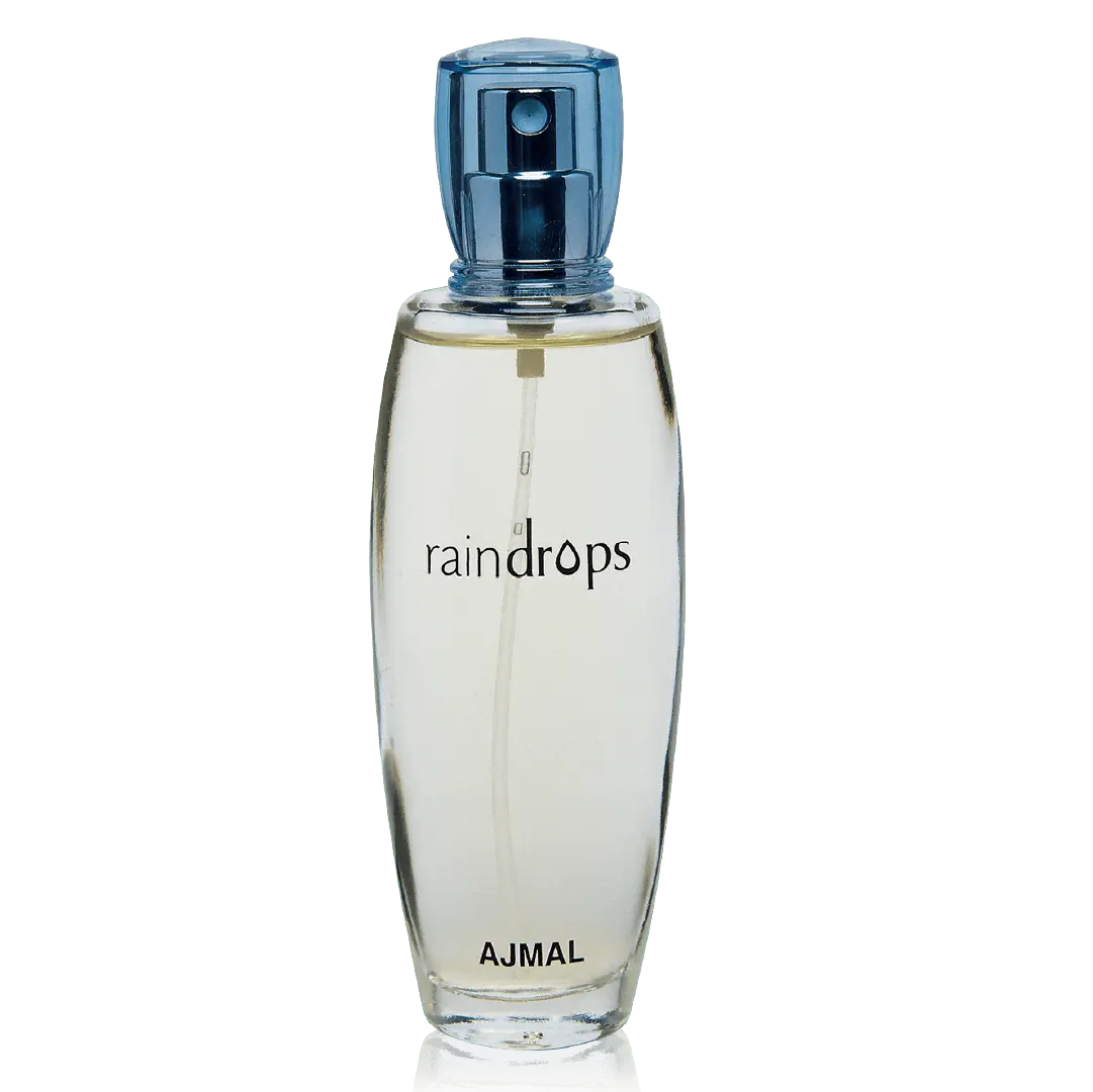 Ajmal Raindrops Perfume 1.7 Fl Oz / 50 ML for Women - Floral Fruity Fresh Notes Contemporary Elegance Clean Chic Scent
