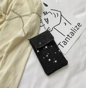 Women's Crossbody Evening Bag Glitter Purse Sparkly Small Handbag