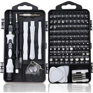 122 in 1 Precision  Set  Professional Computer Repair Tool Kit Small   Set for Phone, PC, Watch,  Console, Tablet, Camera, Modding, and DIY Projects